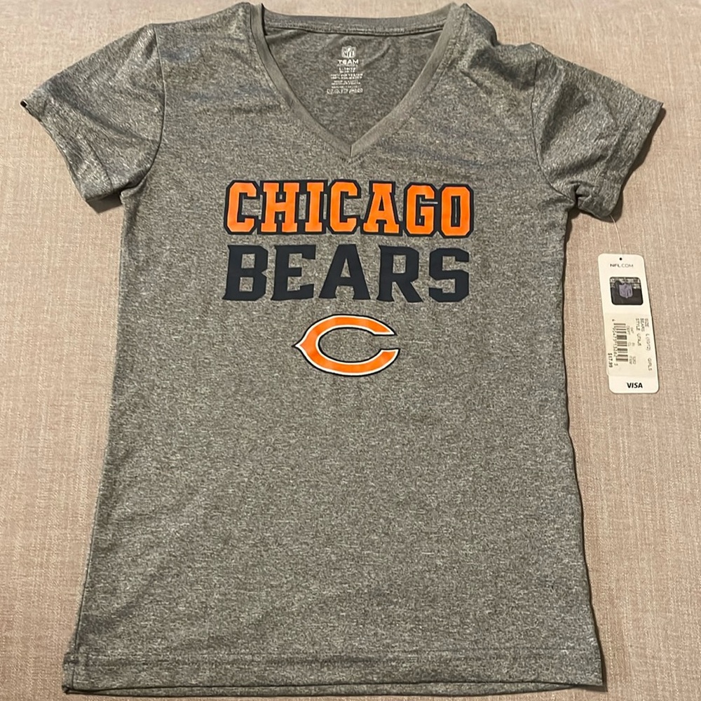 NFL Team Apparel- Chicago Bears Girls Tee